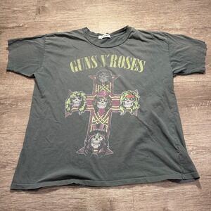 Daydreamer Guns & Roses Shirt Adult Medium Graphic Tee Single Stitch USA Made